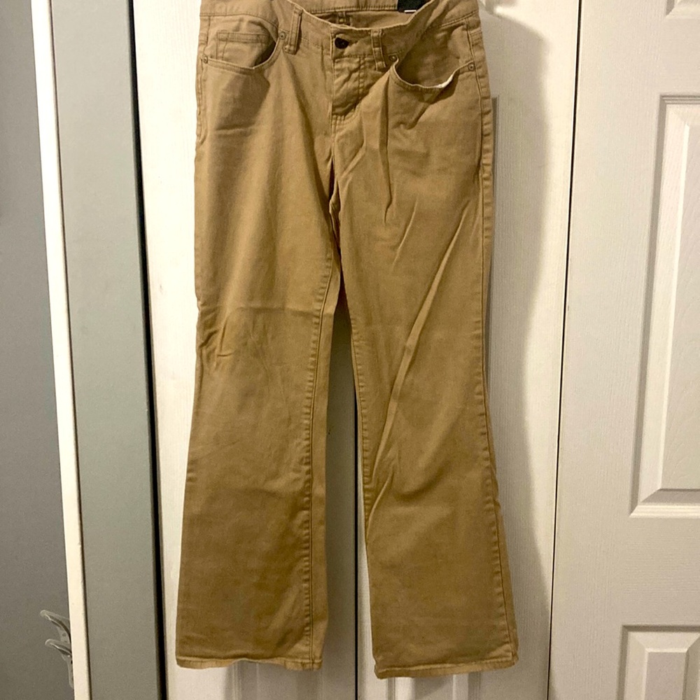 Womens boot cut Khaki Pant